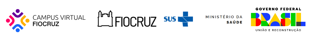 Rodapé com logomarca da Fiocruz